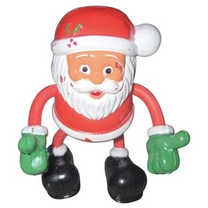 Vintage Bendable Santa Claus